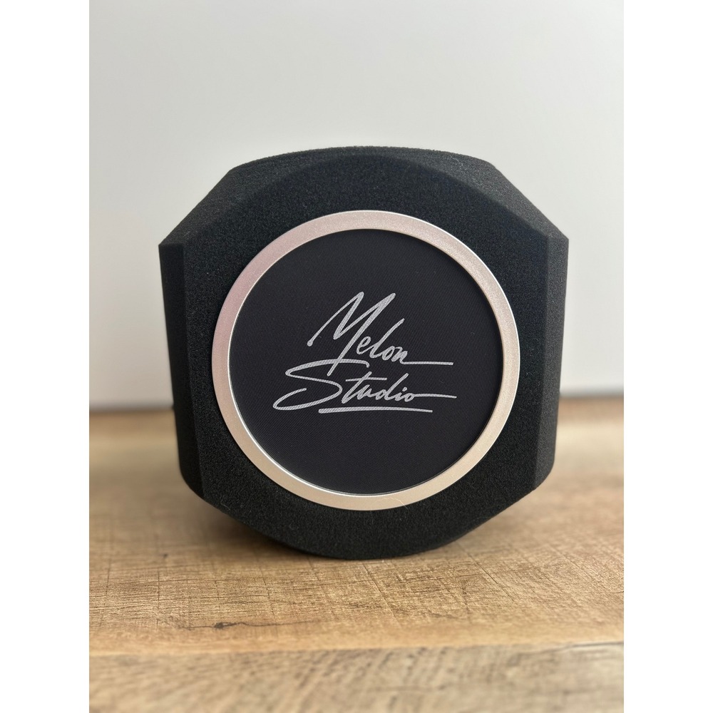Melo Audio Studio Microphone Isolation Shield Foam Pop Filter Black One Size